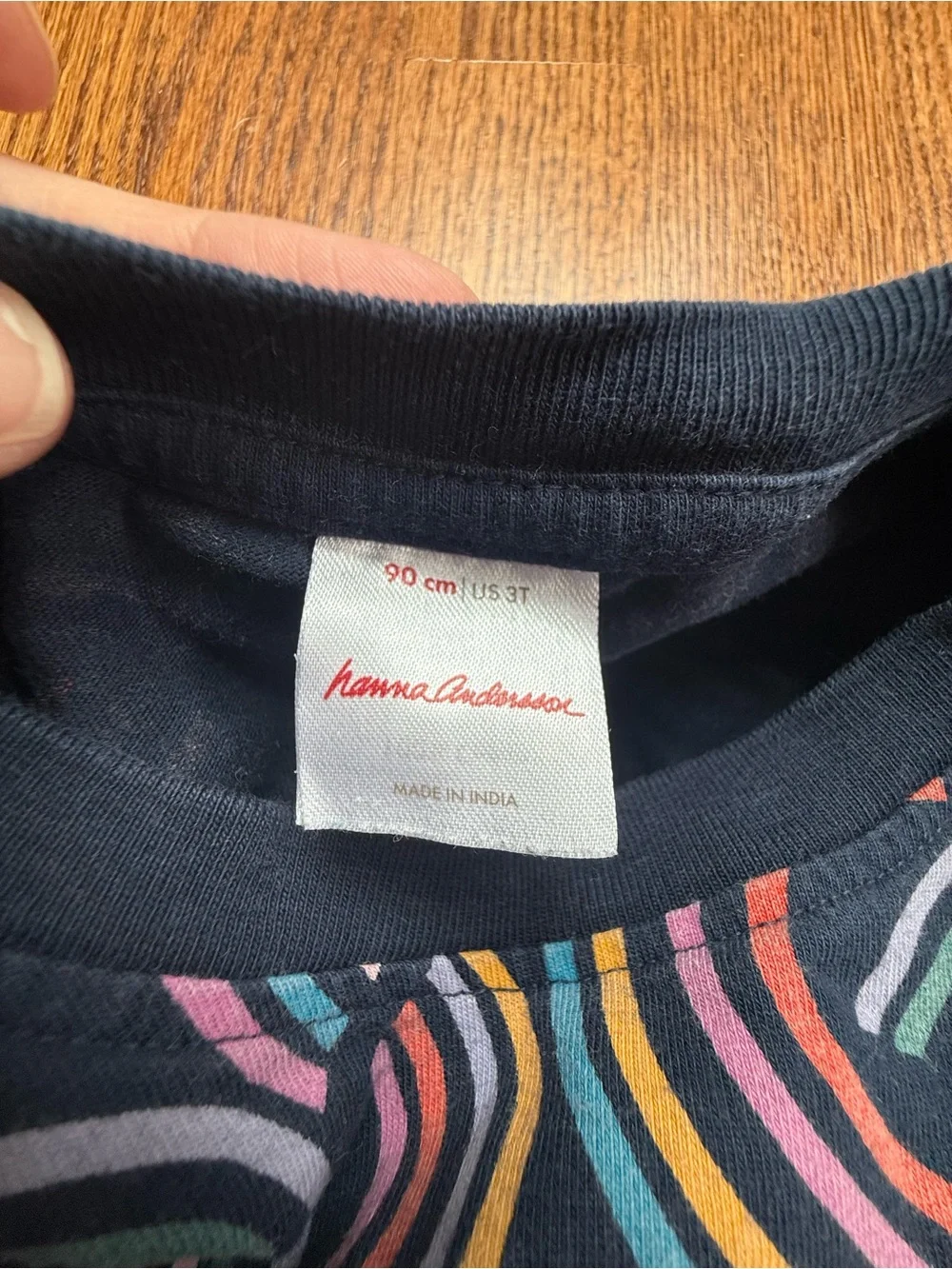Hanna Andersson Rainbow Dress 3T